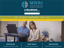Tablet Screenshot of mrri.org